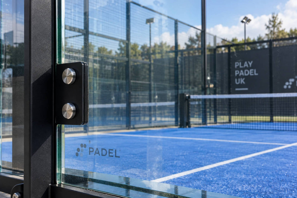 padel court glass